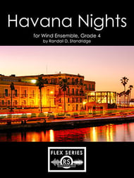Havana Nights Concert Band sheet music cover Thumbnail